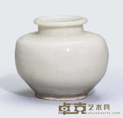 TANG DYNASTY (618-907) A RARE EARLY TANG HIGH FIRED WHITE-WARE JAR 